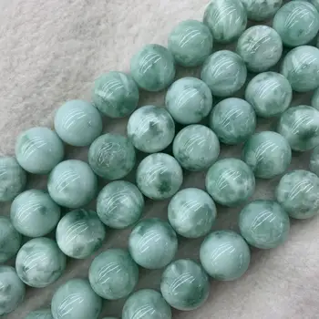 6mm 8mm 10mm roheline ring Angelite stone beads natural gemstone beads DIY lahti helmed ehete tegemise strand 15