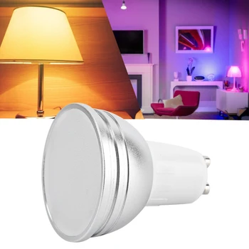 6W WIFI Smart Lamp RGBW Dimm Smart Life/tuya APP E26 E27 GU10 GU5.3 B22 85-265V WIFI Lamp Alexa Google ' i Kodu Amazo
