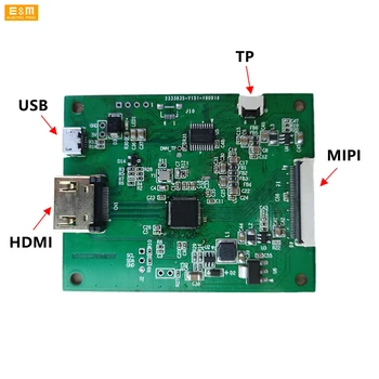 7.84 Tolline 400*1280 OLED LCD Ekraan IPS HDMI Mipi Akna Linux MAC OS Hammas Sõidukile Paigaldatud Analoog Ekraan
