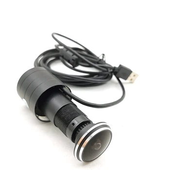 720P 1080P Tüüp C OTG Mikro-UVC USB-Ukseline Peephole Kaamera USB 2.0 1.8 mm lainurk Objektiiv Mini Fisheye Ukse Silm, USB Turvalisuse Kaamera