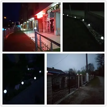 8 tk/palju LED-Päikese-Aed Valgus Väljas Veekindel Muru Kerge Rada Maastiku Lamp Solar Lamp Kodu Hoovis Sõiduteele Muru Ro