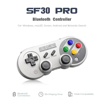 8Bitdo SF30Pro/SN30 Pro 2.4 G Traadita Bluetooth-Gamepad Kontroller Juhtnuppu Windows Android macOS Nintend Lüliti Auru