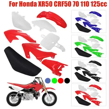 8pcs Mootorratta Plastikust Voolundi Komplekt Honda XR50 CRF50 70 110 125cc Dirt Pit Bike Moto
