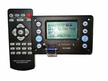 9-12V power conversion juhatuse 4.2 Bluetooth audio sisend salvestus raadio lyrics display APE, FLAC, WMA, WAV, MP3 dekooder juhatus