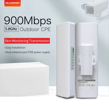 900Mbps Suure Võimsusega 5Ghz WIFI Router/Access Point Silla Väljas Traadita Wifi Repeater 5KM 11dBi Antenn Wi-fi Nanostation