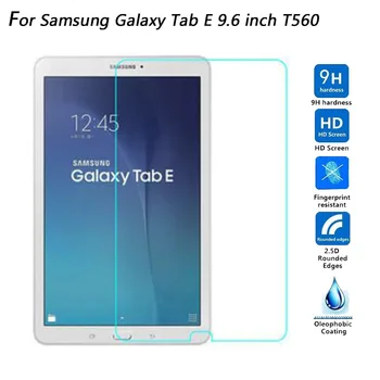9H Kõvadus On 2,5 D Plahvatus-Tõend Karastatud Klaas Ekraani Kaitsekile Samsung Galaxy Tab E 9.6