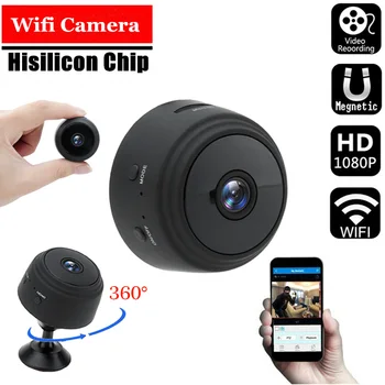 A9 1080P Wifi Mini Kaamera, Kodu P2P Kaamera, WiFi, Öise Nägemise Traadita Järelevalve Kaamera, Kaug-Monitor Telefoni V380 App