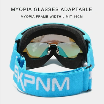 ACEXPNM Brand Ski Goggles Topelt Kihi UV400 Anti-fog Suur Suusa Mask, Prillid, Suusa-Mehed, Naised Lumi Lumelaua Prillid Prillid