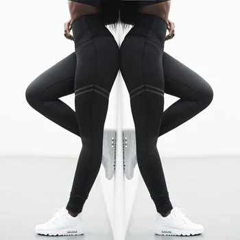 Activewear Kõrge Vöökoht Fitness Säärised Naiste Püksid Mood Segast Treening Legging Venitada Slim Spordirõivad Jeggings