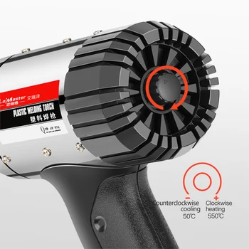 AIRAJ High Power Heat Gun Leibkonna Reguleeritav Kuum ja Külm Tuul Auto Plastikust Toru Keevitus Remondi Tööriist