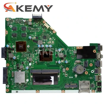 AKemy X55VD ASUS X55VD X55V X55C X55VDR Sülearvuti emaplaadi I3-2350M PROTSESSOR REV.3.1 koos 4GB graafika kaardi Emaplaadi test hea