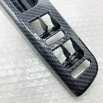 Akna Lüliti Bezel Ukseline Carbon Fiber Panel Bracket Käepide Trim jaoks VW Volkswagen Jetta Golf MK4 Passat B5