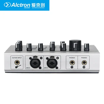 Alctron U16K MK3 USB Audio Recording Interface A/D Resolutsiooni XLR-combo Sisend Välise helikaardi Online Laulu Salvestamine