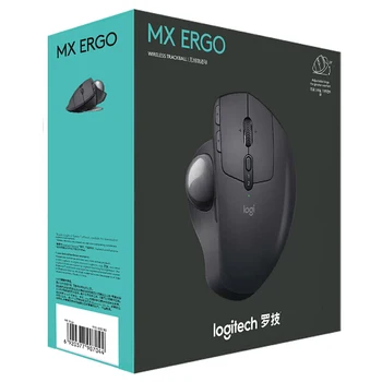Algne Logitech MX Ergo Wireless Trackball Hiirega 2.4 G traadita Bluetooth Dual Mode on kohandatud ComfortRechargeable Hiired