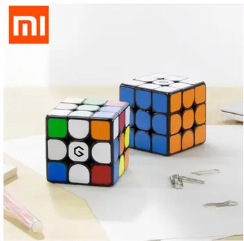 Algne Xiaomi cube Giiker M3 Magnet 3x3x3 Kuubiku Erksad Värvi Ruudu Magic Cube Puzzle Teadus-Haridus koos Tööd Giiker App