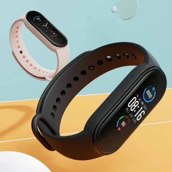 Algne Xiaomi Mi Band 5 Smart Watch 1.1 Tolline Amoled Käepaela Kohandatud Watch Face 11 Sport Režiimid Fitness Tracker Smart Band5