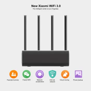 Algne Xiaomi Ruuteri Pro Wireless 5G WiFi Süsteem 4 Antenni Dual 2.4 Ghz 5.0 Ghz App Kontrolli koduvõrgu Seadmesse Wifi Repeater