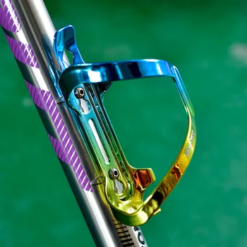 Alumiinium Värvikas Jalgratta veepudelit Omanik Kõrge Tugevuse MTB Road Bike Vikerkaar Vee Pudel Puuri Jalgrattasõit Tarvikud