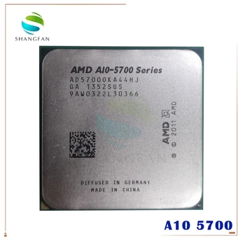AMD A10-Seeria A10-5700 A10 A10 5700 5700K A10-5700K 3.4 Ghz 65W Quad-Core CPU Protsessori AD5700OKA44H Socket FM2