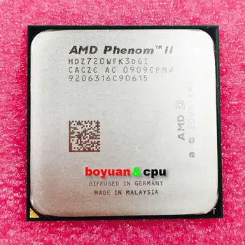 AMD Nähtus II X3 720 2.8 GHz Triple-Core CPU Protsessori HDZ720WFK3DGI /HDX720WFK3DGI Socket AM3