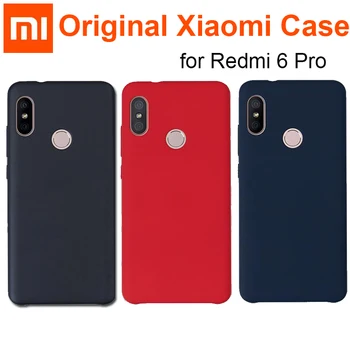 Ametlik Xiaomi Redmi 6 pro juhul katab Originaal Redmi6 Pro back cover / MI A2 Lite capas coque originaal Redmi 6pro juhul