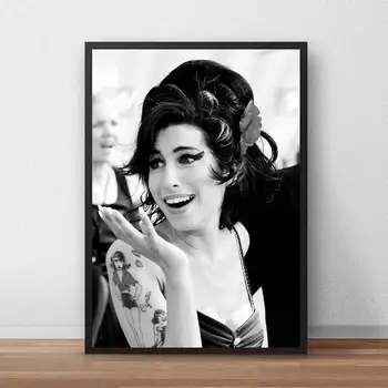 Amy Winehouse Plakat Muusika Laulja Star Lõuendile Maali Kunst Home Decor kvaliteedi Maali Seina Art