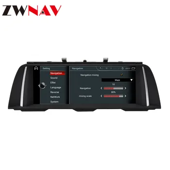 Android 10 ekraan, Auto multimeedia Mängija, BMW 5-Seeria F10 F11 2010-2012 CIC NBT süsteemi raadio stereo GPS navigation juhtseade