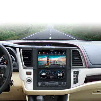 Android 9.0 4GB RAM Tesla stiilis Auto GPS Navigatsiooni Toyota Highlander-2018 raadio-magnetofon stereo multimeedia Mängija