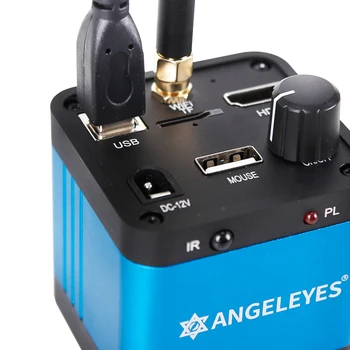 Angeleyes 1600w Wifi USB Video Kaamera Astronoomilise Teleskoobi Pildi Jäädvustada Tööstusliku Elektrooniline Pildiotsija koos Adapteriga