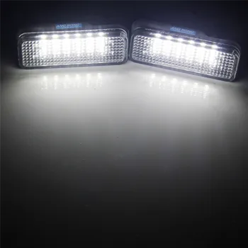 ANGRONG 2x LED Litsentsi Number Plate Light Vea Tasuta Mercedes S203 5D W211 W219 R171 SLK