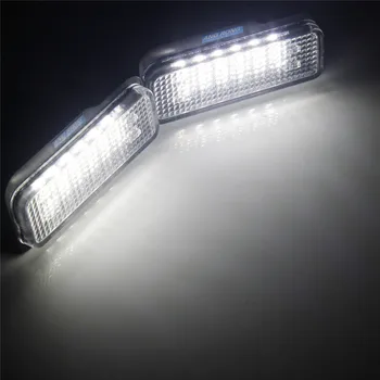 ANGRONG 2x LED Litsentsi Number Plate Light Vea Tasuta Mercedes S203 5D W211 W219 R171 SLK