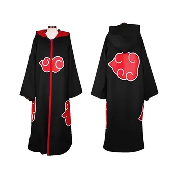 Anime Naruto cosplay kostüüm Akatsuki Itachi Uchiha Shuriken Laup Peapael Tarvikud sobib cosplay Tarvikud