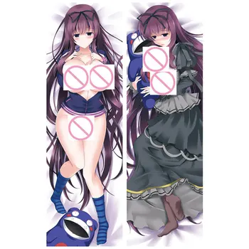 Anime SenRan Kagura padi Hõlmab SenRan Kagura Dakimakura juhul Sexy girls 3D kahepoolne Voodipesu Kallistamine Keha padjapüür SK04A
