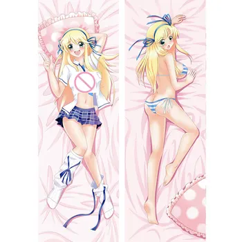 Anime SenRan Kagura padi Hõlmab SenRan Kagura Dakimakura juhul Sexy girls 3D kahepoolne Voodipesu Kallistamine Keha padjapüür SK04A