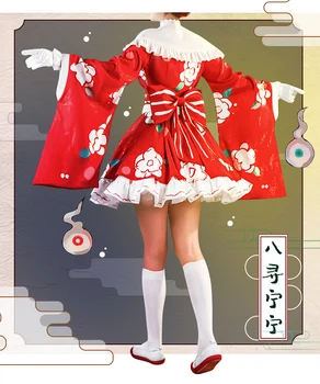 Anime Wc-seotud Hanako-kun Yashiro Nene Ningning lõbustuspark Armas Lolita Kleit Riided Cosplay Kostüüm Halloween Ülikond