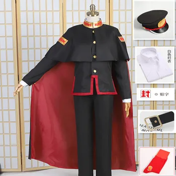 Anime Wc-Seotud Hanako Kun Yugi Pärast-Kooli Poiss Cosplay Kostüüm Komplekt Must Keep Kamome Akadeemia Kooli Ühtne Jaapani Kimono