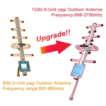 Antenn 2G 3G 4G Välise Yagi 12dbi + Sisemine Paneel 9dbi +13m kaabel Cellular Võimendi Korduva Repeater GSM UMTS-LTE DCS H