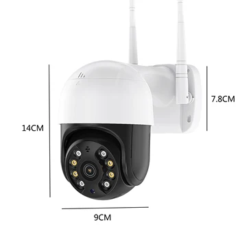 AOUERTK WIFI IP Kaamera HD1080P Kaamera 2MP Traadita Kaamera Smart Öise Nägemise Veekindel Turvalisus WIFI Kaamera PTZ Kuppelkaamera