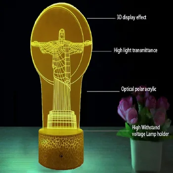 APP Kontrolli Tabel 3D Mäng Lambi Meie Seas Mängu Mängija Akuga Valguse Lamp Led Värvilised Hologra Isikupärastatud Öö Lava Lamp