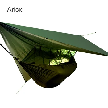 ARICXI Sõjaväe puu telk Võrkkiik Telk Anti Mosquito Net Silma Kantav telk Väljas Telkimine, Matkamine