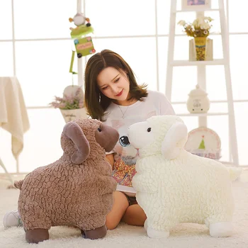 Armas väike lammas, palus mänguasjad, lambad, nukud, padjad, magamiskotid korea nukud