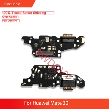 Asendus Huawei Mate 20 USB Laadija Dock Ühendage Laadimise Flex Kaabel Remont, Varuosad, Test, QC,