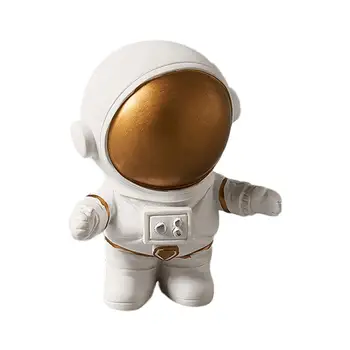 Astronaut Decor Stiilne Isiksus Nukk Kaunistama Kodu Loominguline Laste Tuba Mini Astronaut Office Arvuti Teenetemärgid
