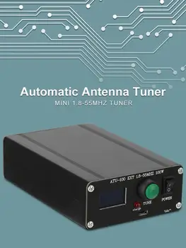 ATU-100 1.8-55Mhz Poolt N7DDC 7x7 Metallist Tarvikud Monteeritud Mini Automaatne Antenni Tuuner Shortwave C-Tüüpi, Mille Puhul Tööriist