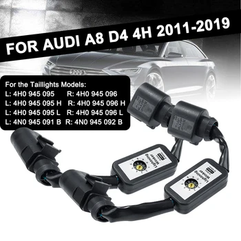 Audi A8 D4 4H 2011-2019 2tk Add-on Moodul Traat Rakmed Dünaamiline suunatuli LED Taillight Näitaja Vasakule & Paremale Saba Valgus