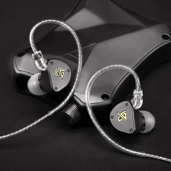 AUGLAMOUR F300 In-ear Monitor Dünaamilised Kõrvaklapid HiFi Muusika Earbuds Kõrvaklapid 0.78 mm PIN-Eemaldatav Kaabel RT3