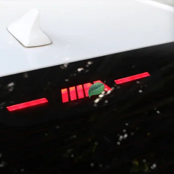 Auto Akrüül Piduri Tuli Decor Kaas BMW Car Styling Kõrge Mount Stop Lamp Projektsioon Kate Tarvikud