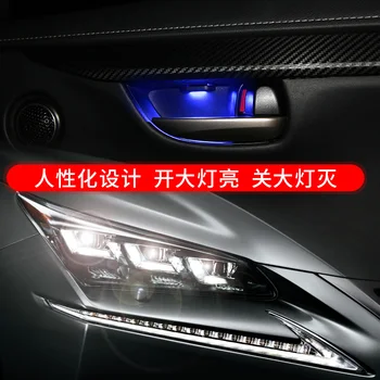 Auto atmosfääri hele LED Lexus NX200 200t 300h salongi ukse käepide teenetemärgi valgus muutmine