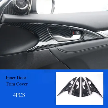 Auto Interjööri Stiil A/C Aknas Control Panel Cover Shift Nupp Käik Paneel Vormimise Sisekujundus Honda Civic 2016 2017 2018 2019