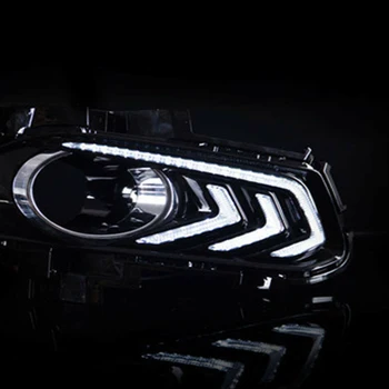 Auto Led PÄEVATULED päevasõidutuli Ford Mondeo Fusion 2013 2016 auto stiil Veekindel Koos Udutuli Auk